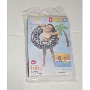 Intex Inflatable 36" Giant Tire Tube For Swimming Pool Lake Ocean New